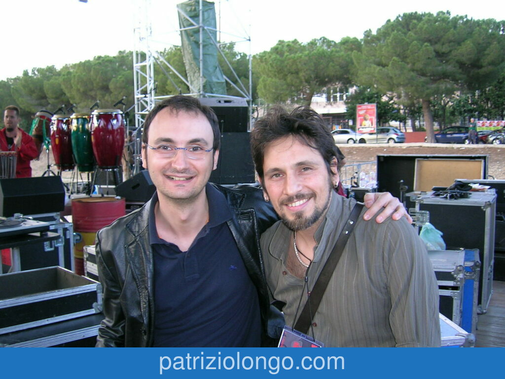 Intervista di Patrizio Longo a Alessandro Coppola di Nidi d'Arac a Lecce per il live di inTenda e la musica folk salentina